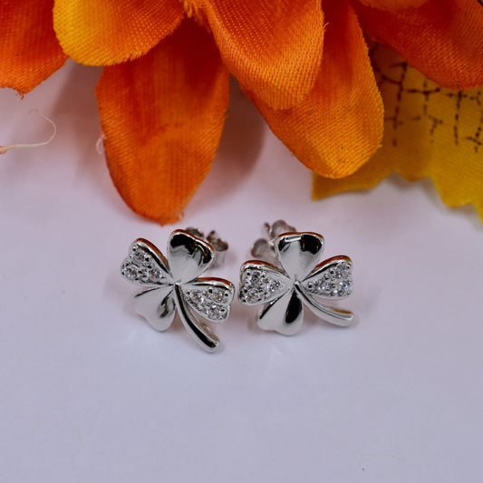 Lucky Libra Clove Studs 925 Silver Earrings