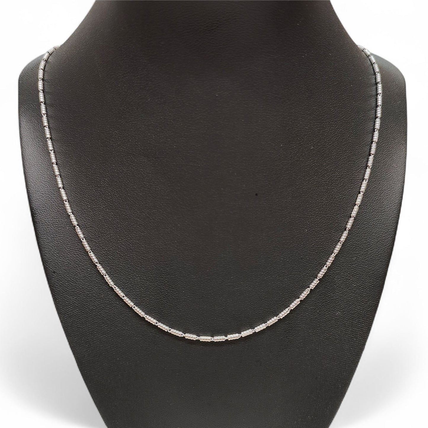 925 SILVER LINK BAR 22IN CHAIN NECKLACE